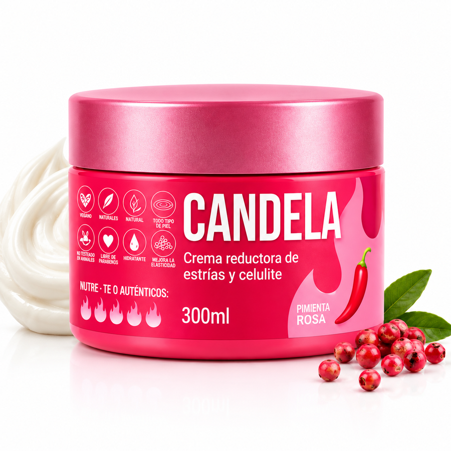 Crema Reductora de Estrías y Celulitis CANDELA