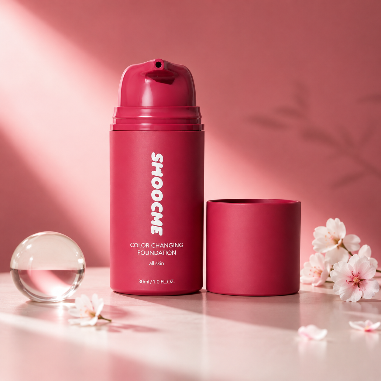 Foundation that adapts to your skin tone