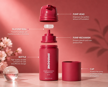 Foundation that adapts to your skin tone